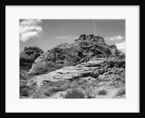 Hill of Sedimentary Rock by Anonymous
