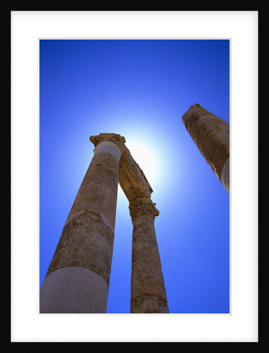 Columns Blocking Sun by Anonymous