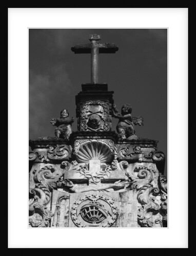 Cross atop Igreja da Ordem Terceira de Sao Francisco by Anonymous