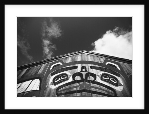 Tlingit Saxman Longhouse by Anonymous
