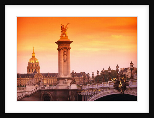 Sunrise at Pont Alexandre-III by Anonymous