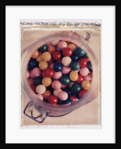 Jar Filled with Gumballs by Anonymous