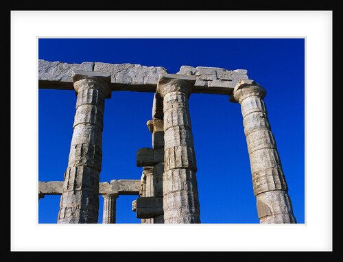 Columns of Temple of Poseidon by Anonymous