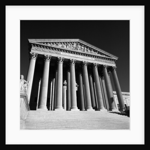 United States Supreme Court Exterior by Anonymous