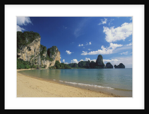 Beach in Krabi, Thailand by Anonymous