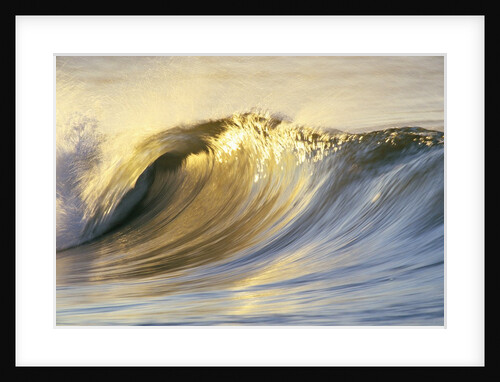 Ocean Wave Breaking by Anonymous