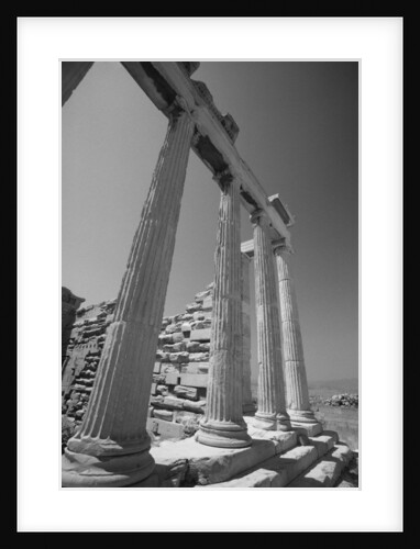 Columns of Architectural Ruin by Anonymous