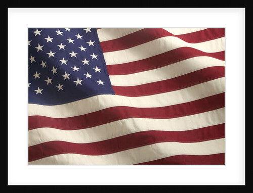 Closeup of American Flag by Anonymous