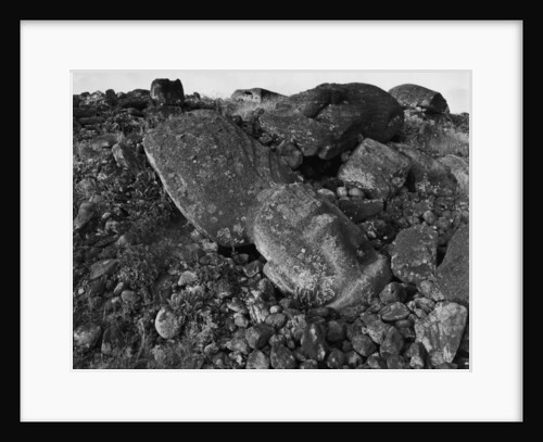 Moai Lies on Rocks and Boulders by Anonymous