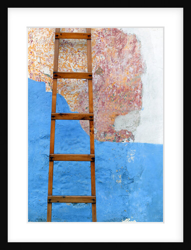 Ladder Against Wall by Anonymous
