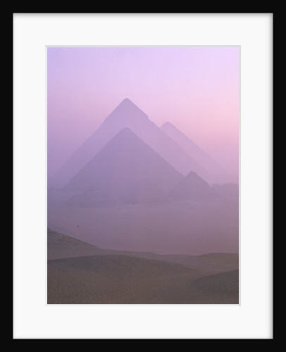 Pyramids of Giza by Anonymous