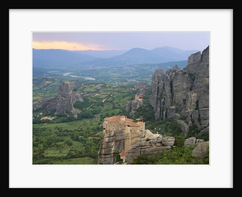 UNESCO World Heritage Site in Meteora, Greece by Anonymous