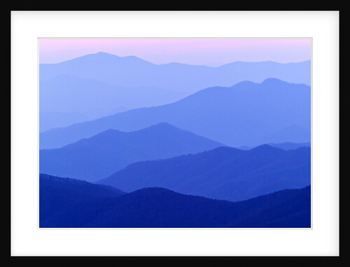 Great Smoky Mountains at Dusk by Anonymous