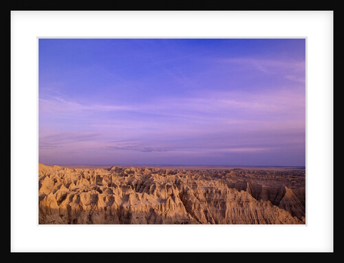Canyons of Badlands National Park by Anonymous
