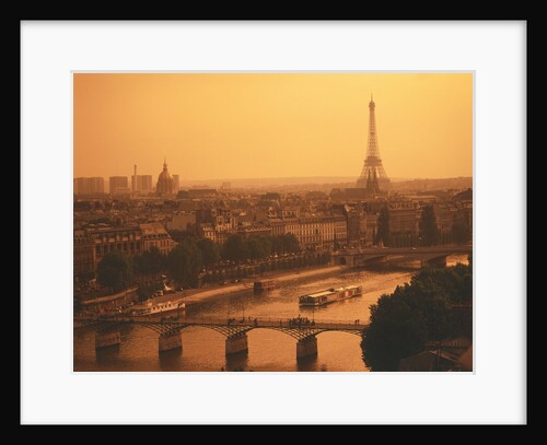 Paris and Eiffel Tower by Anonymous