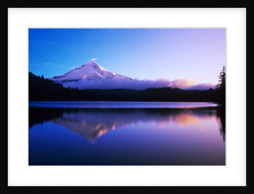 Lake near Mount Hood by Anonymous