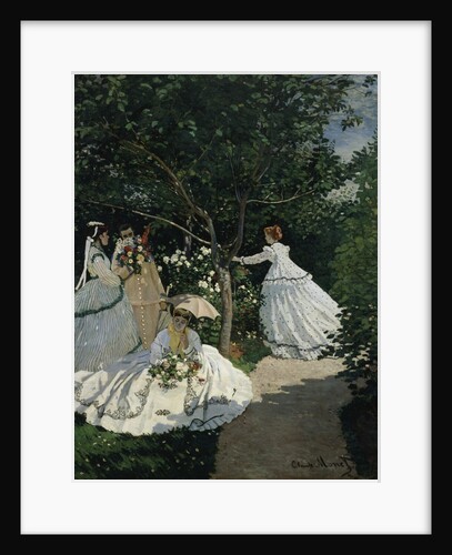 Women in a Garden by Claude Monet