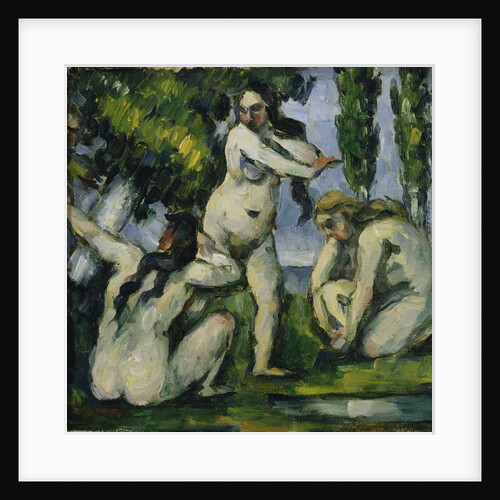 Three Bathers by Paul Cezanne