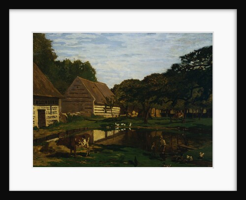 Farmyard in Normandy by Claude Monet