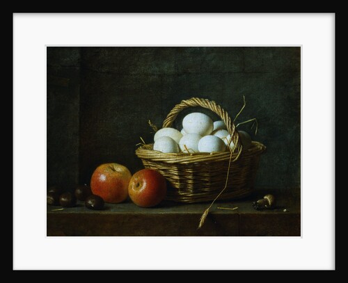 Basket of Eggs by Henri Horace Rolland Delaporte