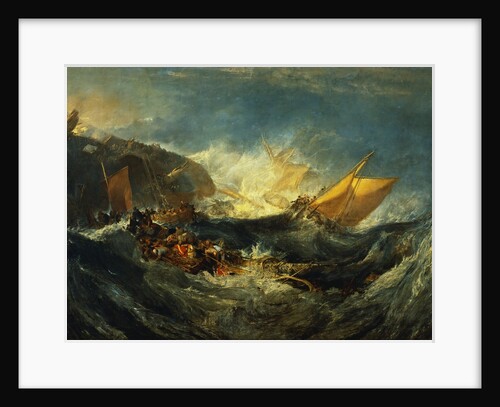Shipwreck of the Minotaur by William Turner