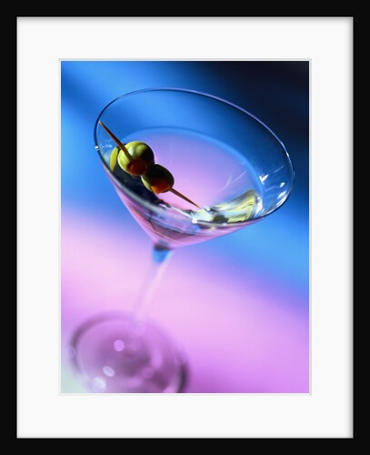 Martini with Olives by Anonymous