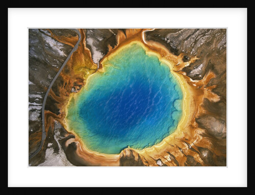 Aerial View of Grand Prismatic Geyser by Anonymous
