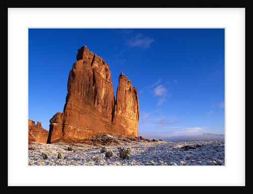 Courthouse Towers Rock Formation by Anonymous