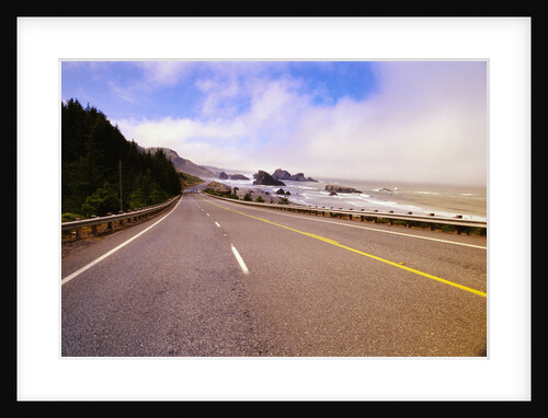 Highway 101 Along Oregon Coast by Anonymous