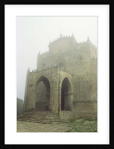 Facade of Cathedral Church in Erice by Anonymous