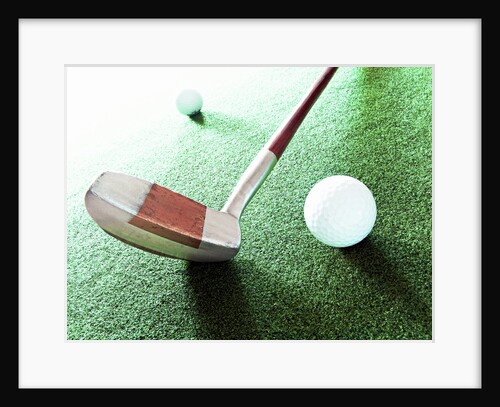 Putter and Golf Ball by Anonymous