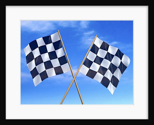 Checkered Flags by Anonymous