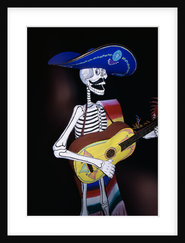 Day of the Dead Papier Mache Figure by Anonymous