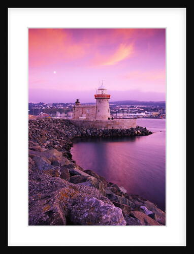 Howth Pier Lighthouse by Anonymous