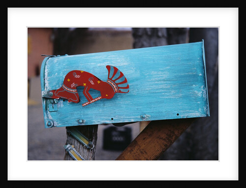Kokopelli Mailbox Flag by Anonymous