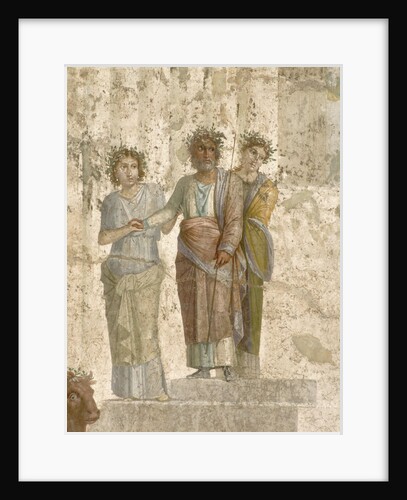 Detail of Jason and Pelias Fresco by Anonymous