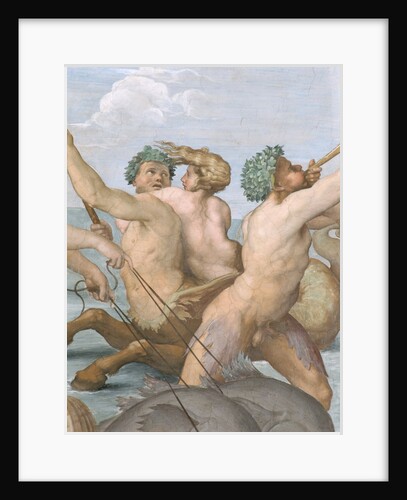 Detail of Centaur, Triton and Sea Nymph from Galatea by Raphael