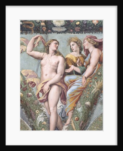 Venus With Ceres and Juno From the Loggia of Cupid and Psyche by Raphael and His Workshop