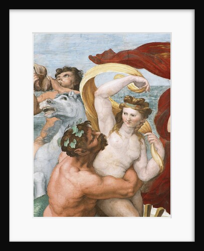 Fresco Depicting Nymphs and Centaurs by Anonymous