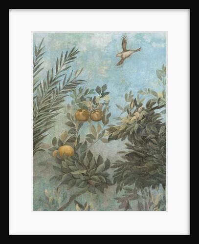 Detail Showing Scene from Roman Fresco of Tree with Birds by Anonymous