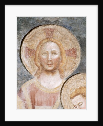 Detail of Christ's Head in The Last Supper from the Refectory of the Abbey of Pomposa by Anonymous