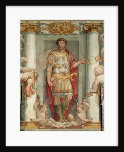Roman Legionnaire Fresco by Anonymous