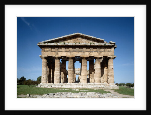 Exterior of the Temple of Neptune by Anonymous