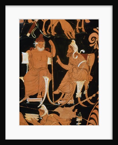 Detail of Vase of Darius by Anonymous