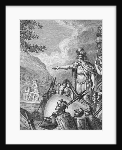 Julius Caesar Commanding Forces by Anonymous