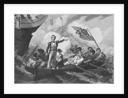 Oliver H. Perry Commanding Forces by Anonymous