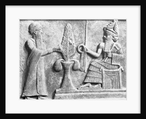 Detail of the Stele of Ur-Nammu by Anonymous