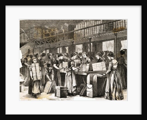 Women and Children Making Matches by Anonymous