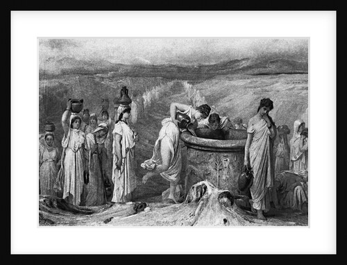 Daughters of King of Agros in Workroom to Fill Urn by Anonymous