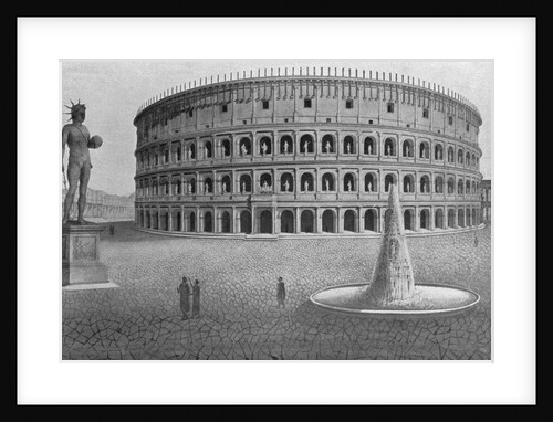 Exterior of Early Roman Stadium by Anonymous